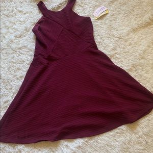 Burgundy Sun Dress